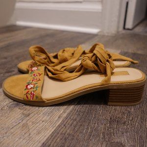 Forever 21 tie up gladiator sandals